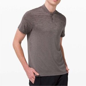 lululemon athletica Men's Metal Vent Breathe Graphite Grey/Lunar Rock—L
